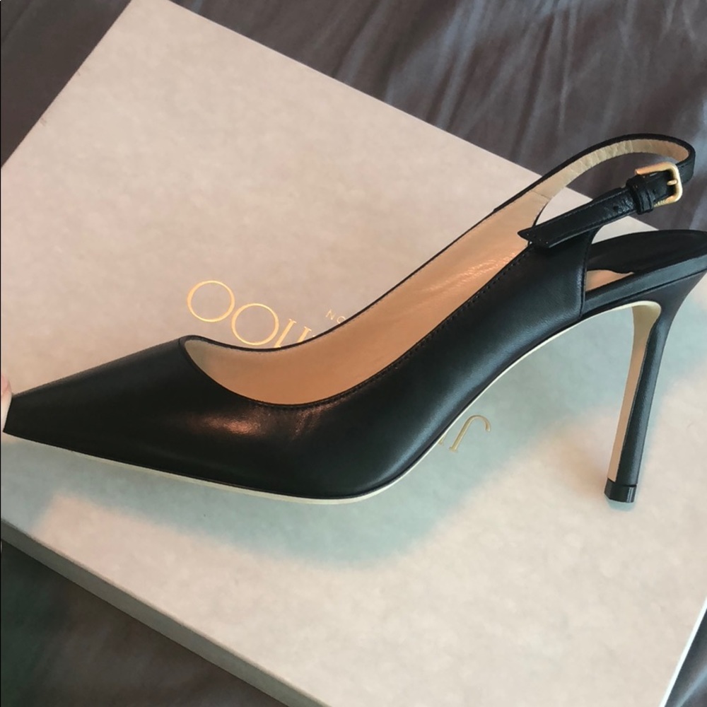 New jimmy Choo black pumps “Erin 85 Kid black”